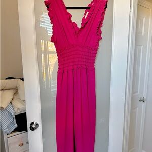 Magenta Jumpsuit